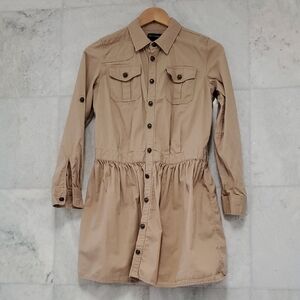 Ralph Lauren Tan Casual Dress with Classic Elegance